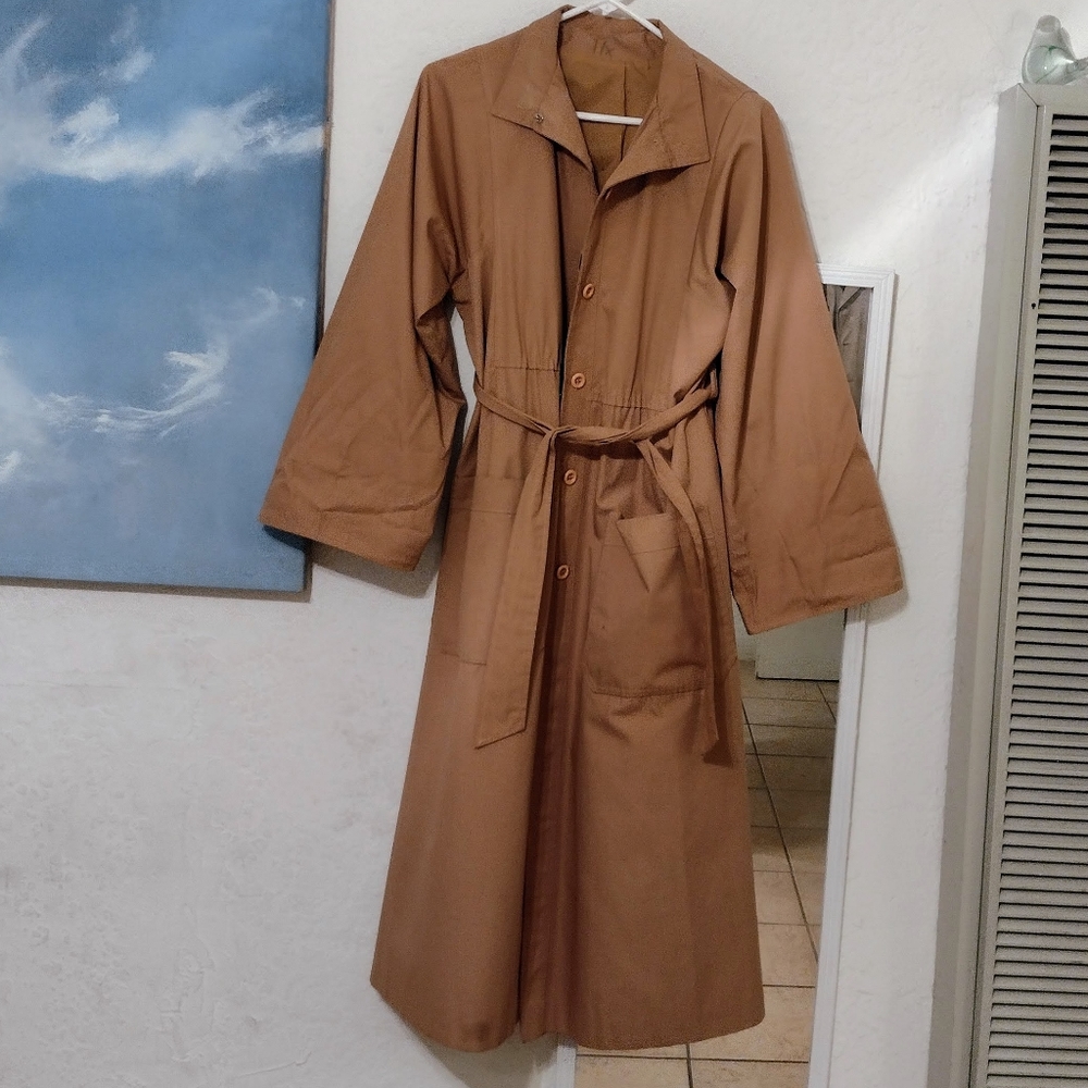 46" Maxi Length Trench Coat